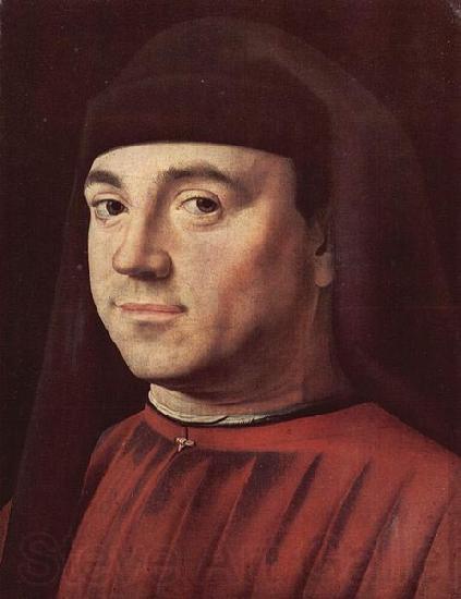 Antonello da Messina Portrat eines Mannes Norge oil painting art